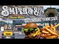 Smith and Sons Corner Kitchen Review and Walkthrough Gatlinburg TN Pasta Burgers Wings 2021