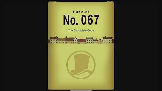 Professor Layton And The Curious Village: Puzzle 67 The Chocolate Code