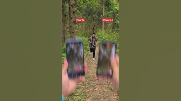 iPhone 14 Action Mode Vs Google Pixel 9a Video Stabilization Test