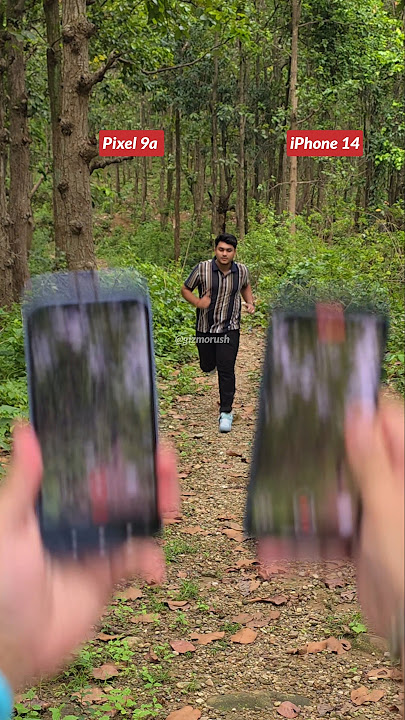 iPhone 14 Action Mode Vs Google Pixel 9a Video Stabilization Test