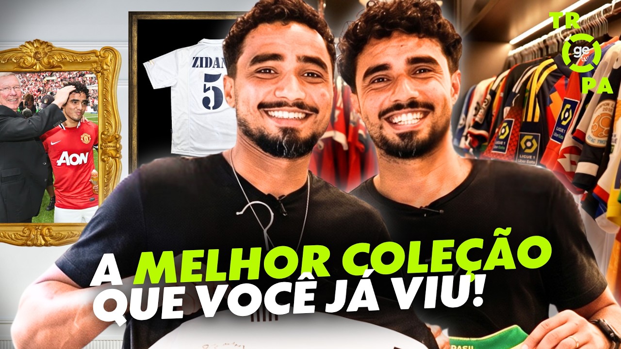 COLEÇÃO INSANA DE CAMISAS NA CASA DE RAFAEL E FÁBIO | TROPA GE TV