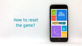 Pictoword iOS Tutorial - How to Reset the Game? screenshot 5