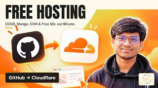 FREE Hosting with Cloudflare + GitHub | Automatic CI/CD for Your Website