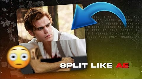 split screen like Ae | in alightmotion |tutorial