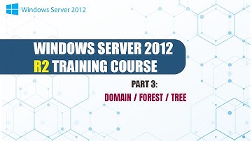Windows Server 2012 R2 Training Video Part 3 Domain / Forest / Tree