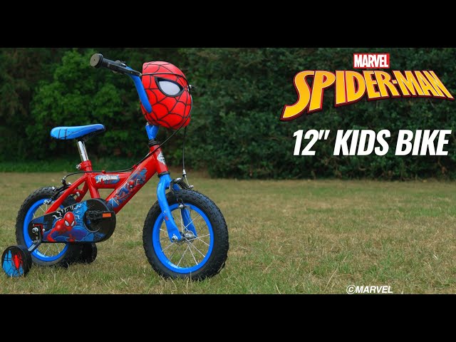 Vélo Marvel Spider-Man de 12 po pour garçons, par Huffy 