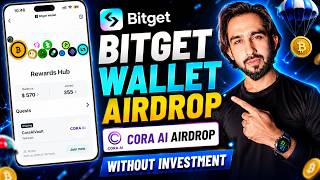Bitget Wallet | FREE CORA AI Airdrop 2026 | Without Investment | Step-by-Step Guide