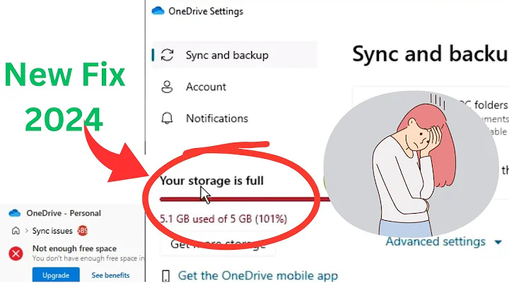 (✅3 Fixes-2024) - OneDrive Storage Full | OneDrive Not Enough FREE Space In Windows 10/11