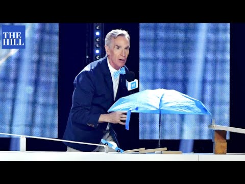 Video: Bill Nye Ką Tik Pateikė Iššūkį Klimato Pokyčių Neigėjams