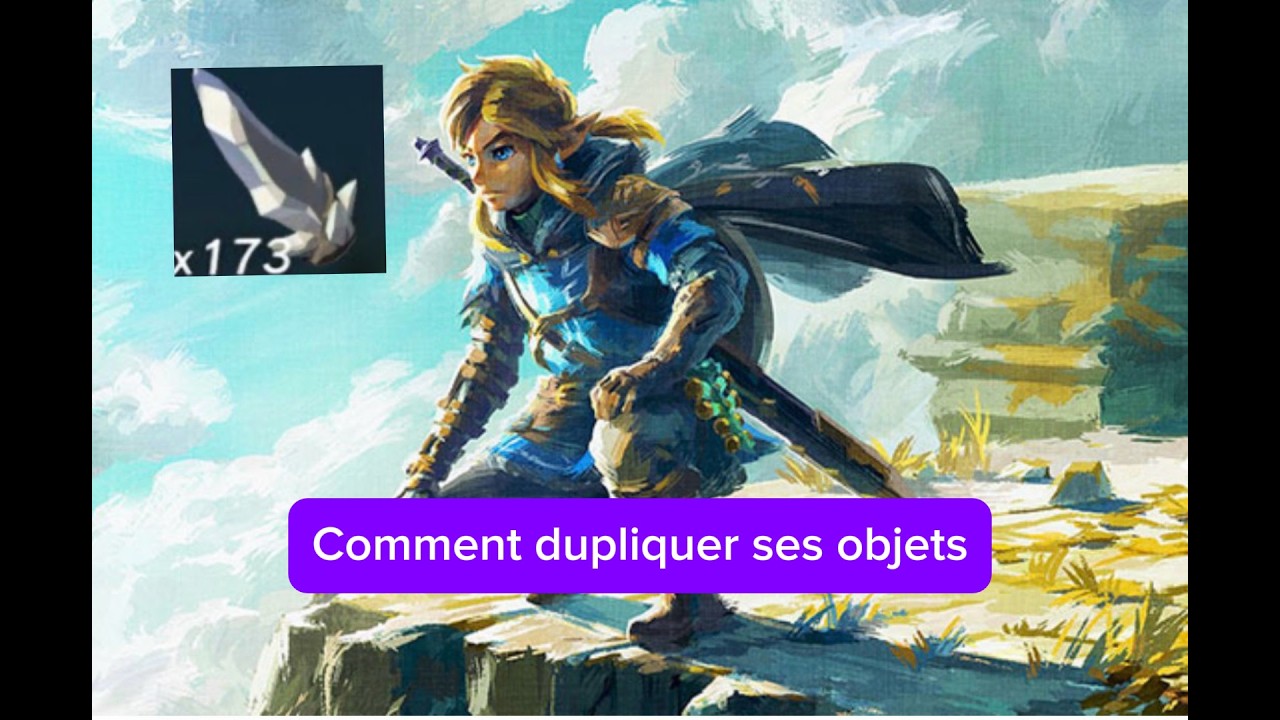comment dupliquer des objets dans TOTK(ce glitch marche dans toutes les versions du jeu)