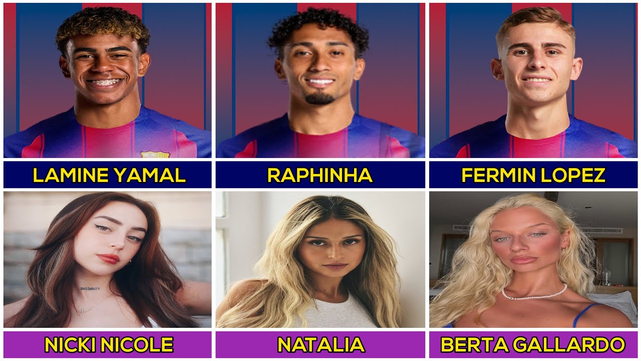 💙❤️ Barcelona Players Wives & Girlfriends