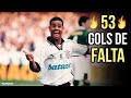 🔥TEM GOL DE TODO JEITO🔥 53 Gols de falta de Marcelinho Carioca pelo Corinthians