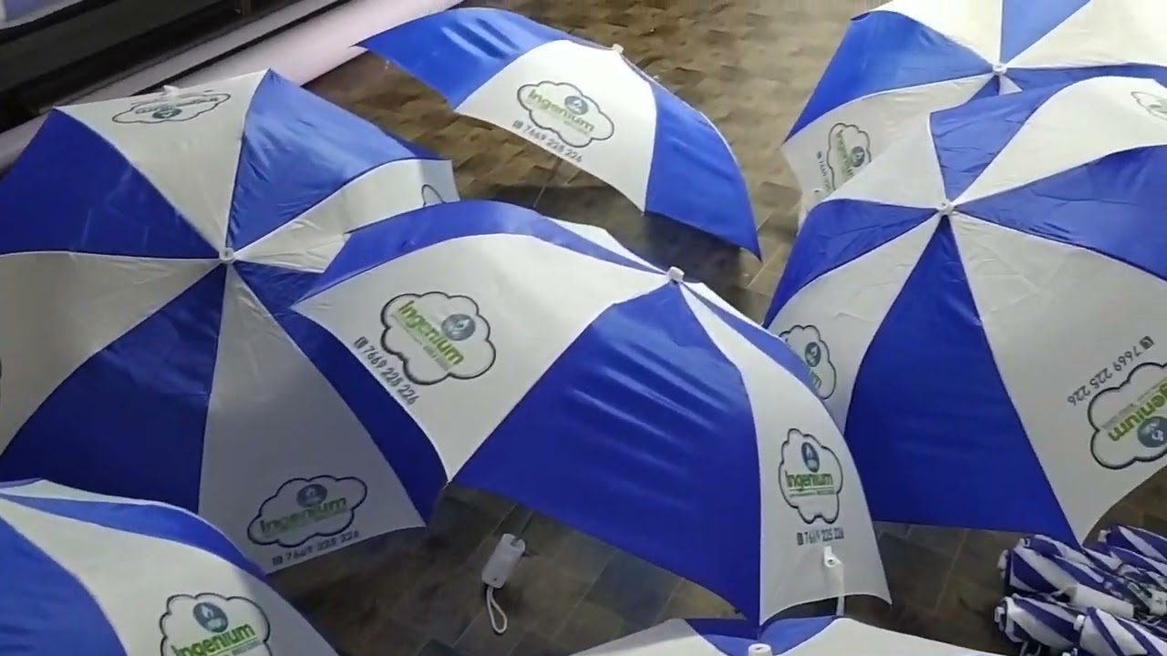 Kamareddy Keeps Dry Smart Umbrellas for Tech Savvy Brands!
