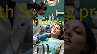 Teeth whitening process|Teeth scaling video video viral shorts short teethtalkgirl