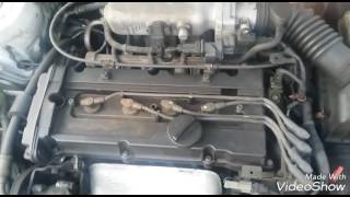 Hyundai Accent 2001 Stock, Short ram, and Cold air intake