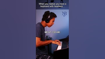 POV: you get a keyboard with headphones #piano #keyboard #shorts