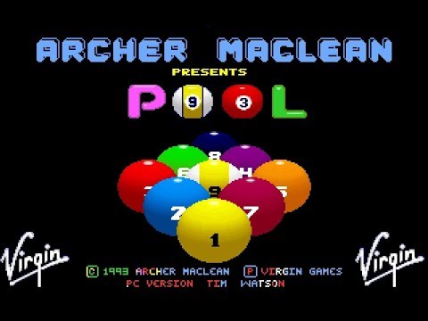 Archer Macleanu0027s Pool (Virgin Games /1992)