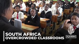South Africa education challenges: Lack of facilities, overcrowding hamper schooling