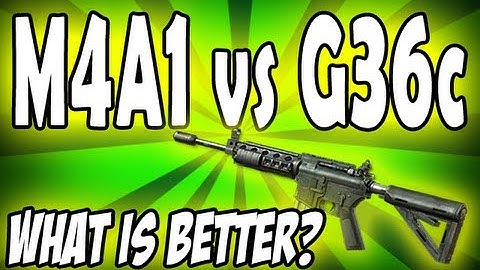 MW3 Tips & Tricks: M4A1 vs G36c - What Assault Rifle is Better? (Modern Warfare 3)