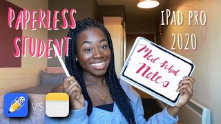 How I make my notes on my iPad Pro (2020) with Notability | Med School | Uwa Isibor