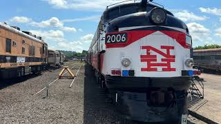 FL9 Locomotive Cab Walk Thru • Danbury Rail Museum