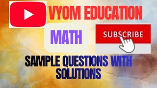 Math sample questions with solutions #math #solutions #cbse #icse