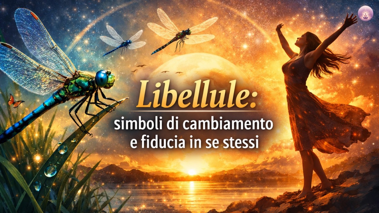 Il Messaggio Spirituale della Libellula: Simboli di Cambiamento e Fiducia in Se Stessi