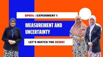 DP014 EXP 1 MEASUREMENT & UNCERTAINTY