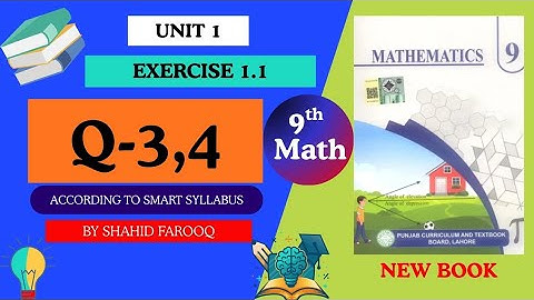 Class 9 Maths – Unit 1 (Real Numbers) Exercise 1.1 Question 3 & 4
