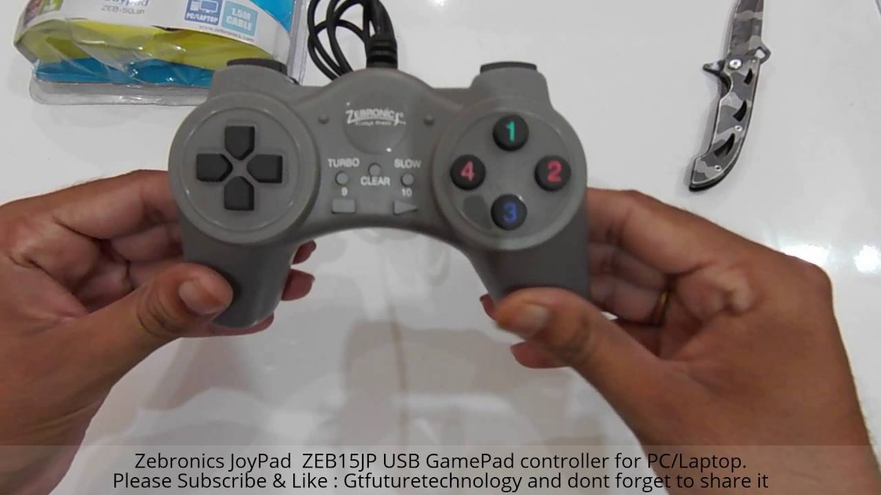 zebronics gamepad driver