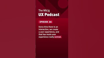 A piece of wisdom - Charlie Kreitzberg on the NN/g UX podcast. #UX #Podcast