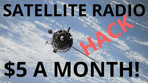 Hack for SiriusXM Satellite Radio for $5 a month!