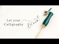 The bloom  calligraphy pen