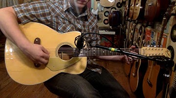 1969 Fender Villager 12-string flattop guitar