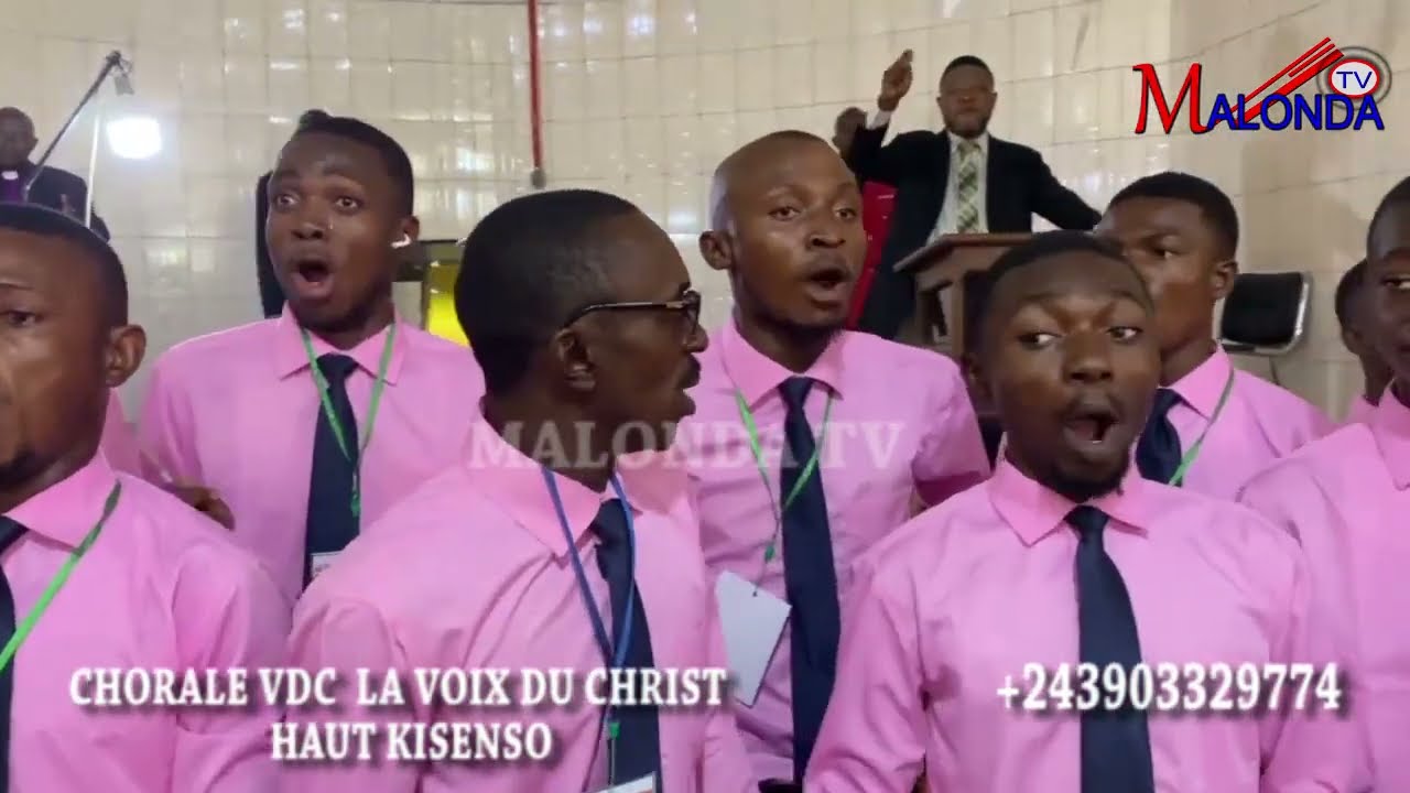VDC CHORALE LA VOIX DU CHRIST EGLISE HAUT KISENSO