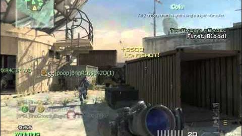 MW3- Triple Kill / All Pro First Blood