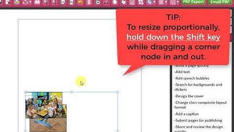 Better Yearbook Layout Software -  How to import and add new images