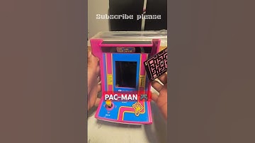 ASMR SOUNDS unboxing #pacman #game #play #asmr #sound