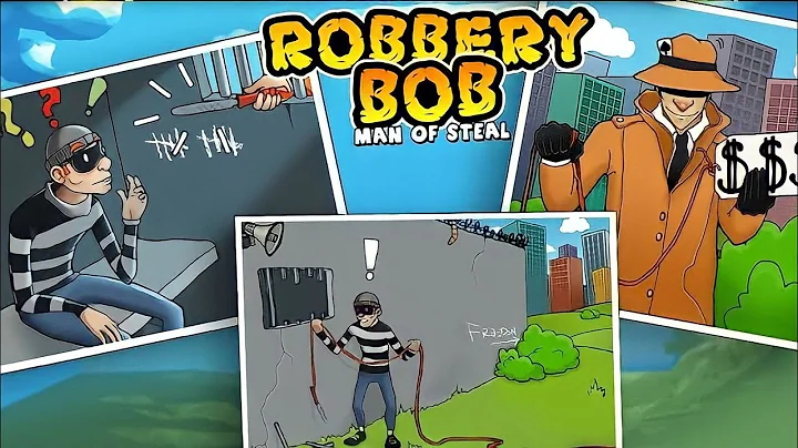 ROBBERY BOB - GAMEPLAY WALKTHROUGH PART 1 - CHAPTER 1 SUBURBS ( IOS, ANDROID)