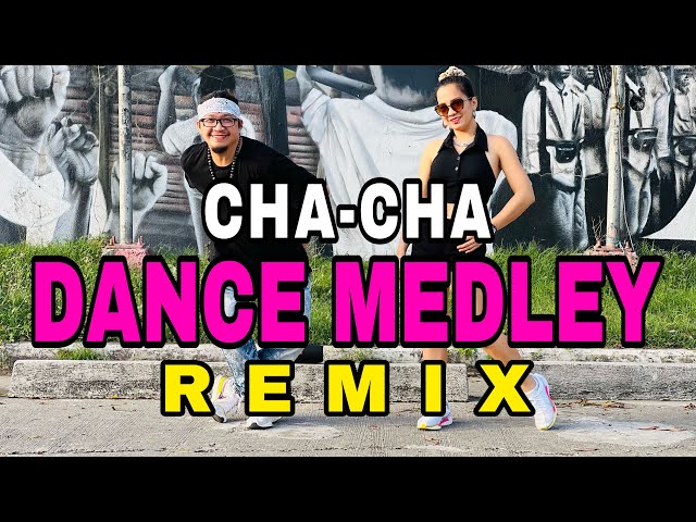 CHA-CHA DANCE MEDLEY REMIX l Cha-Cha l Danceworkout class=