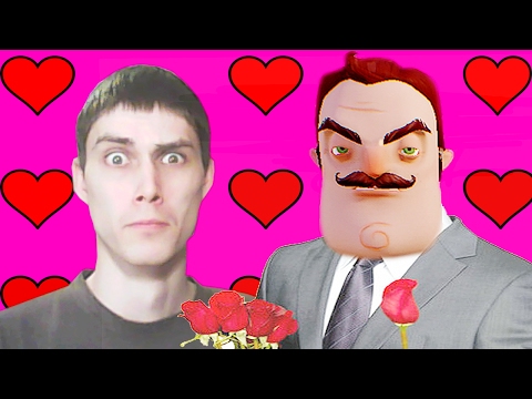 Видео: СВИДАНИЕ С СОСЕДОМ! - Hello Neighbor Dating Sim