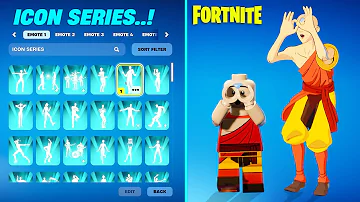 ALL ICON SERIES DANCE & EMOTES IN FORTNITE! (Part 2)