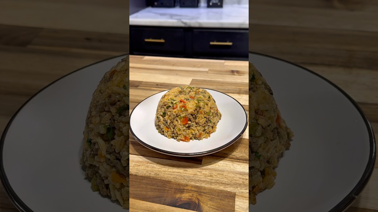 This Dirty Rice is full and flavor and comes together quick! 