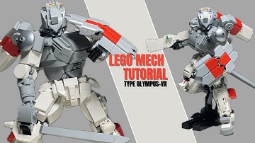 How to Build a Custom MOC LEGO Mech: Type Olympus VX | Step-by-Step Tutorial