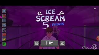 ICE SCREAM 5 MAIN MENU LEAKED 0.5 FM BY A12 🔮❄