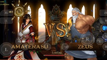 skyline edge v19 fight of Gods amaterasu vs Zeus gameplay on Snapdragon 845