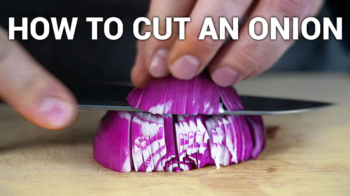 4 Best Ways Cut Onions like a Chef!