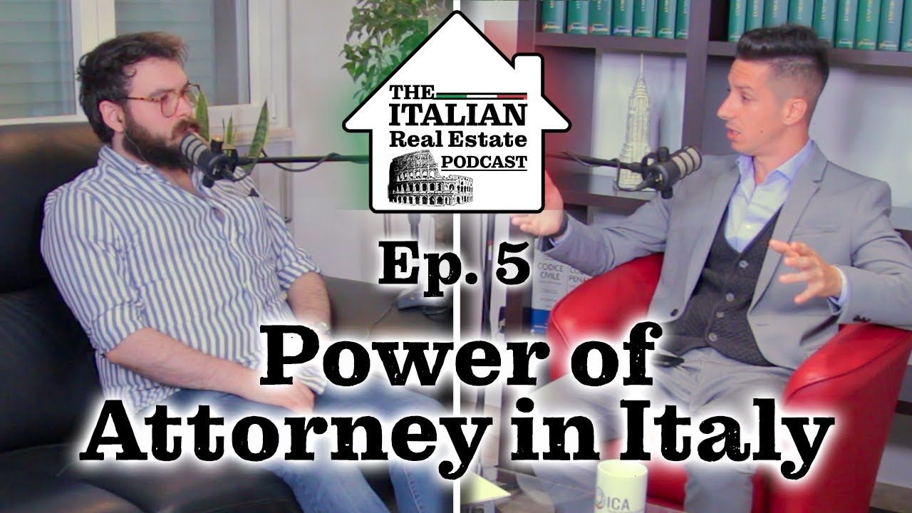 Italian Power of Attorney Overview YouTube