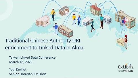 NTU Library Seminar: Traditional Chinese Authority URI enrichment to Linked Data