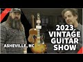 Guitar hunting at the 2023 asheville guitar show